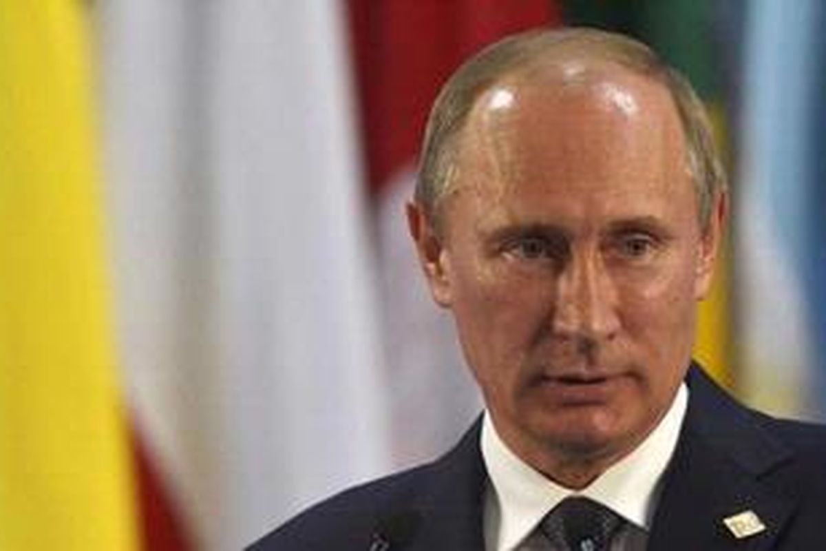 Presiden Rusia Vladimir Putin