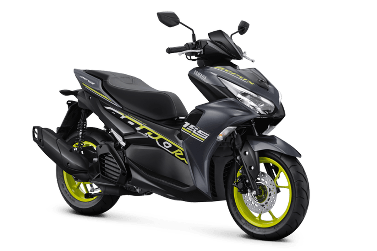 Akhir 2021 Yamaha rilis warna dan stripping All New Aerox 155 Connected Version