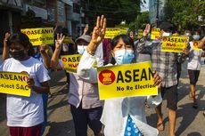 Jelang KTT ASEAN, Rakyat Myanmar Kembali Turun ke Jalan meski Sempat Berhenti karena Terlalu Mematikan