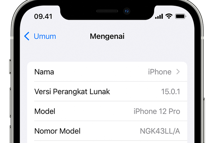 versi ios iphone 6