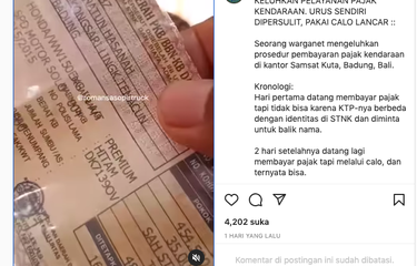 Video Viral Warga Mengaku Dipersulit Bayar Pajak Motor, tapi Bisa ...