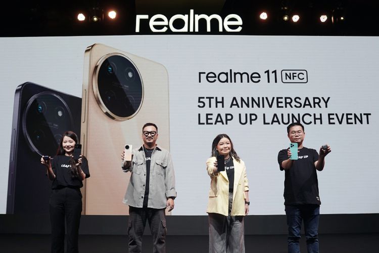 Di perayaan HUT ke-5, realme Indonesia meluncurkan sejumlah produk baru dan inovatif. 