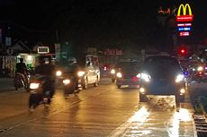 H+2 Lebaran, Arus Balik Pemudik yang Melintas di Jalan Arteri Tangerang Belum Terlihat