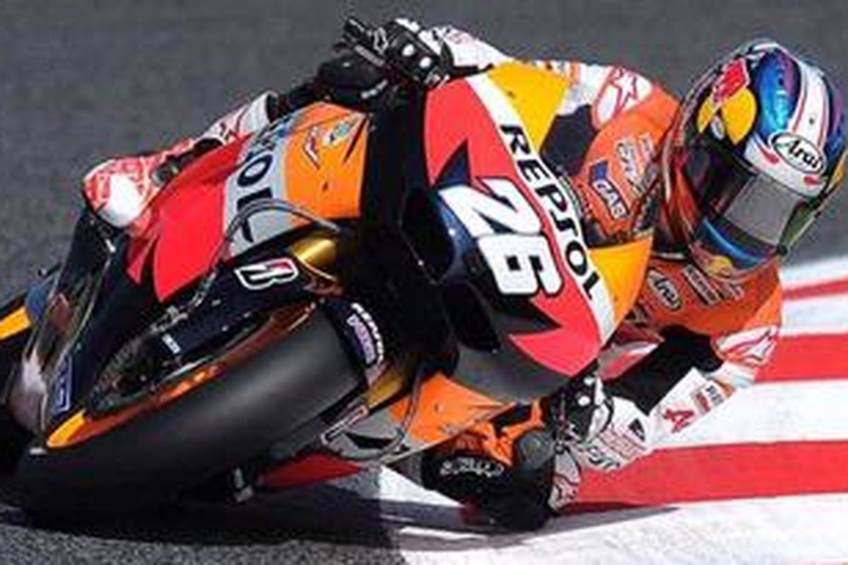 Pebalap Repsol Honda, Dani Pedrosa.