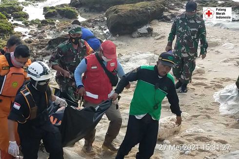 Satu Lagi Korban Terseret Ombak Pantai Batu Bengkung Malang Ditemukan Meninggal