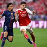 Hasil HT PSG Vs Arsenal 0-1: Gol Cepat Kai Havertz Kejutkan Juara Bertahan