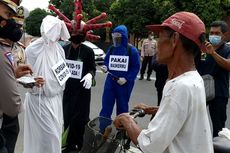 Berangkat Cari Rumput Pakan Ternak, Petani di Blitar Dicegat Pocong Covid-19