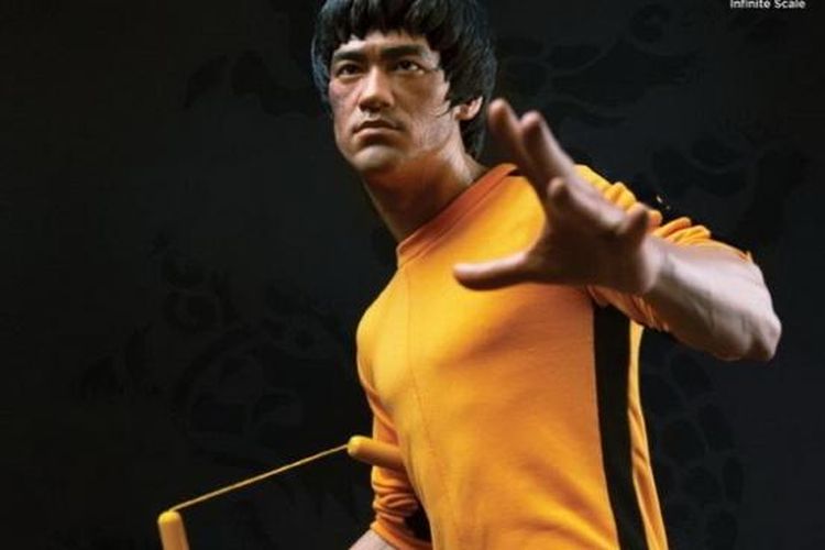 Bruce Lee dan senjatanya, nunchaku