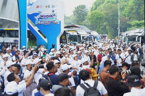 Mudik Gratis BUMN. Semen Indonesia Berangkatkan 600 Orang