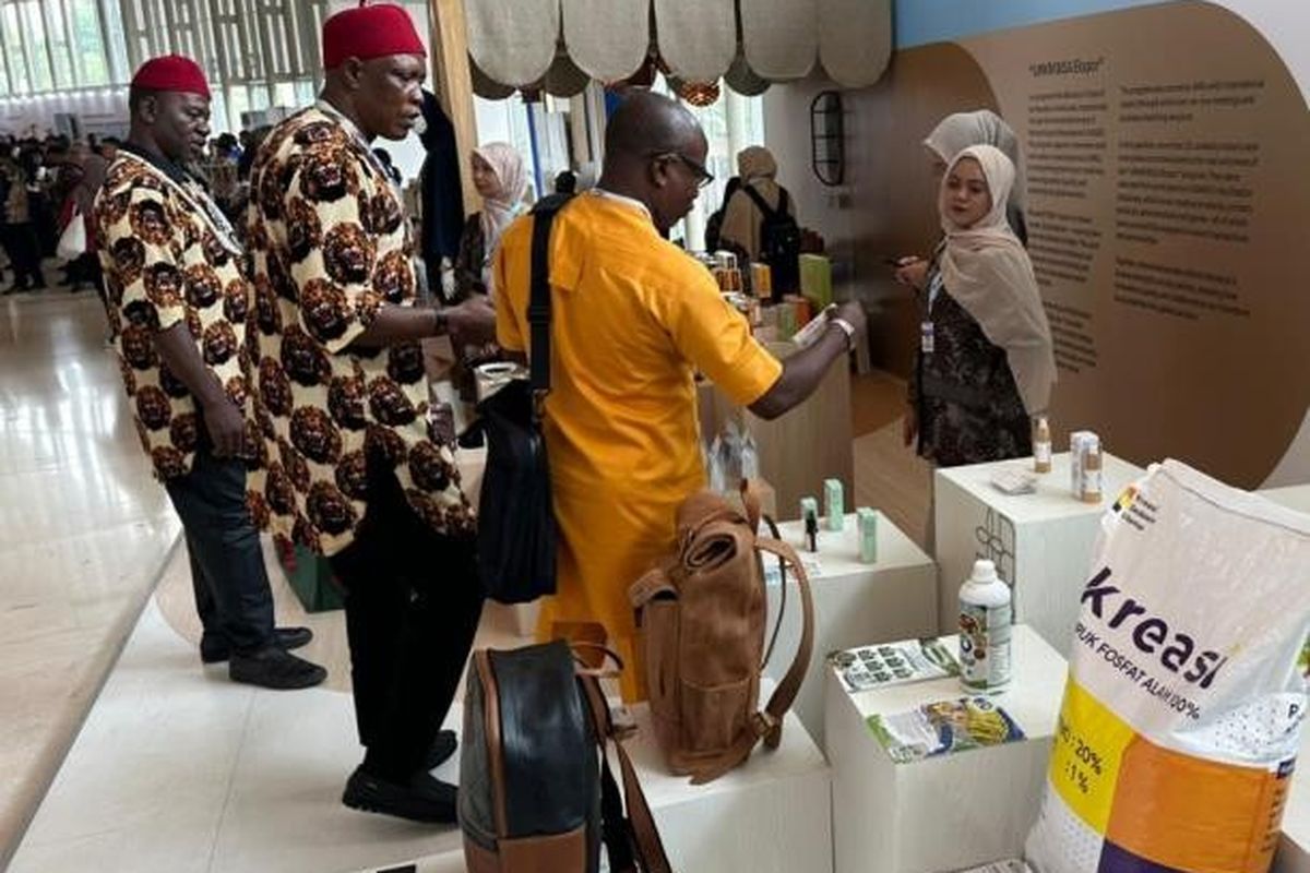 Kementerian Perdagangan (Kemendag) menghadirkan Paviliun Usaha Mikro Kecil dan Menengah Berani Inovasi, Siap Adaptasi Ekspor (UMKM BISA Ekspor) pada gelaran Trade Expo Indonesia (TEI) ke-40.