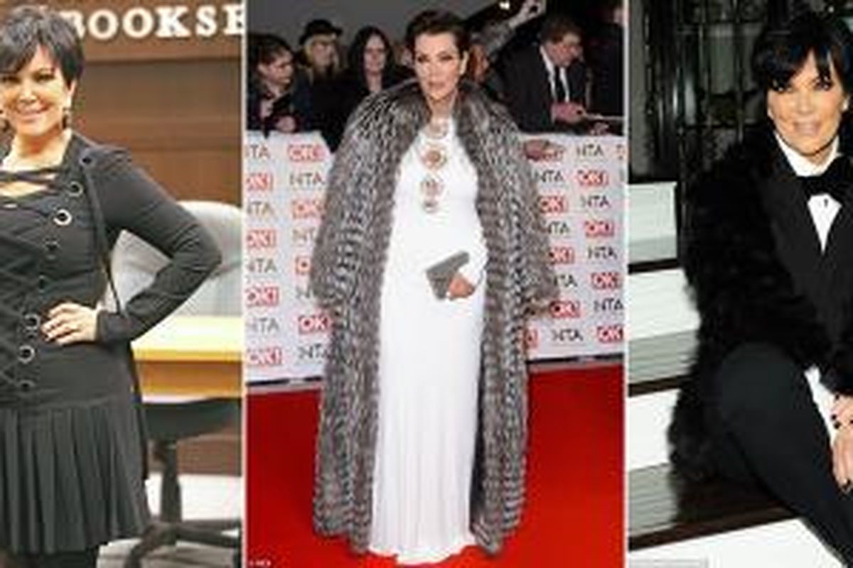 Menurut penilaian sejumlah majalah mode, gaya berbusana Kris Jenner tidak seperti anak-anaknya yang selalu tampil gaya dan trendi. 