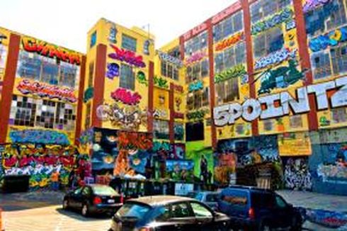 Situs Grafiti Dunia Disulap Jadi Apartemen 