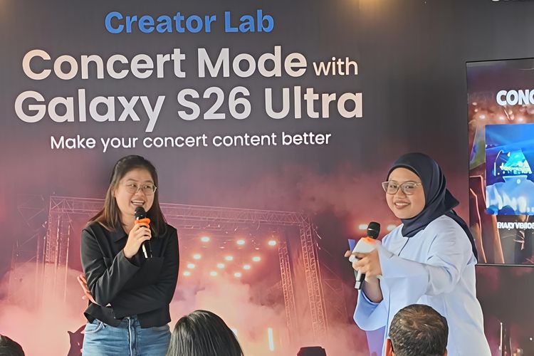 KompasTekno dan Samsung Gelar Creator Lab “Concert Mode” dengan Galaxy S26 Ultra
