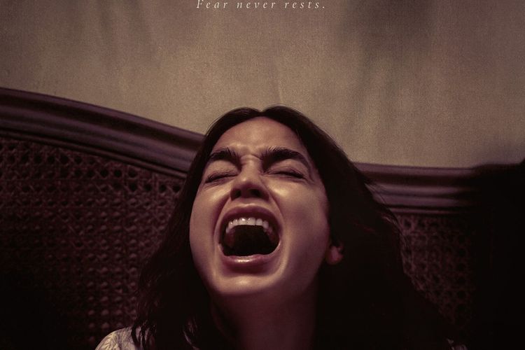 Poster film horor thriller Bed Rest yang akan tayang di Indonesia pada Jumat, 31 Maret 2023.