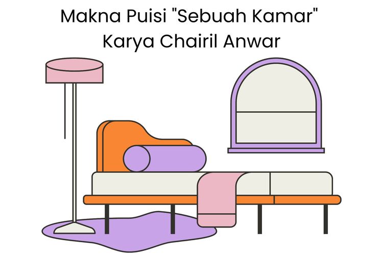 Makna puisi Sebuah Kamar karya Chairil Anwar adalah potret kemiskinan keluarga dengan anak yang banyak. Simak penjelasan lengkapnya di bawah ini!
