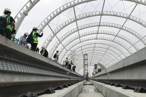 LRT Jakarta Bakal Diperpanjang sampai Stadion BMW 