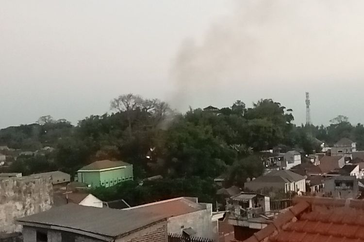 Lahan di Lereng Giri Sekar Kedaton Terbakar, Butuh 4 Jam Lebih untuk Padamkan Api