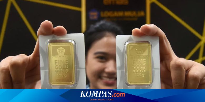 Tinggalkan Rekor Tertinggi, Harga Emas Antam 10 September 2025 Turun Rp 12.000 Per Gram