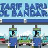 Tarif Tol Bandara Soetta Naik Lagi, Ini Rinciannya