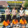 Terdeteksi CCTV, Pelaku dan Penadah Curanmor di Gresik Ditangkap