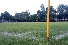 Kala Timnas Indonesia Berlatih di Lapangan Sekolah