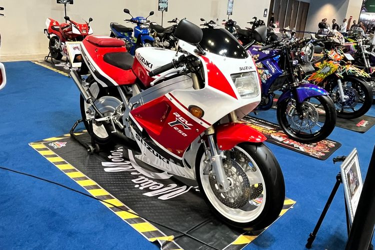 Suzuki RGV 250 Muncul di Pameran Komponen
