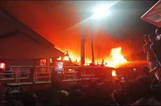 Satu Unit Rumah Panggung di Makassar Ludes Terbakar, Diduga Sengaja Dibakar