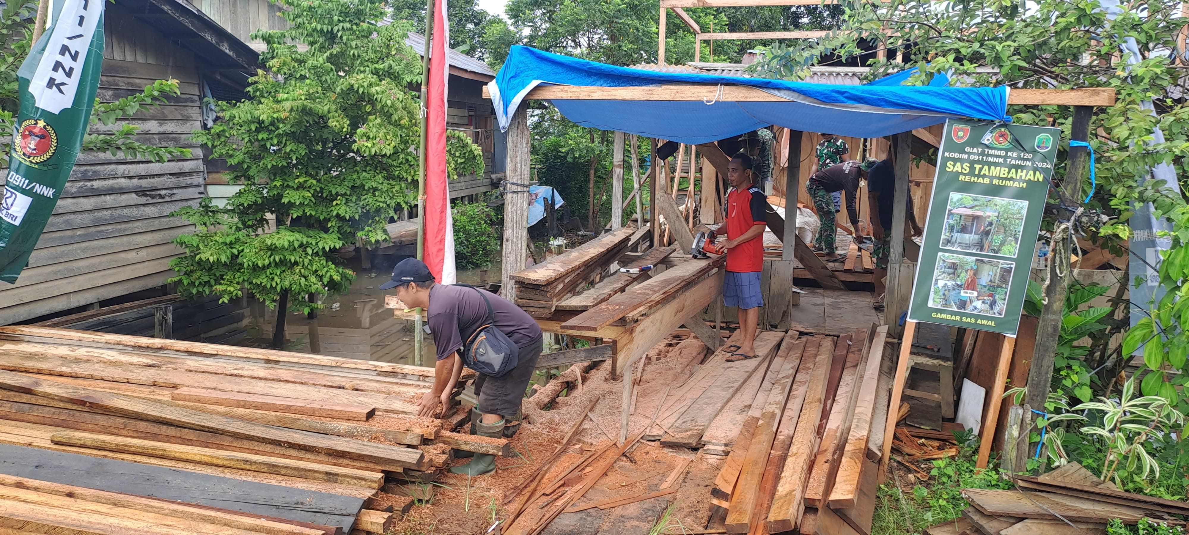 Cerita Abdul Hamid Korban Banjir Nunukan, Tidur Memeluk Parang untuk Usir Buaya dan Ular Hitam