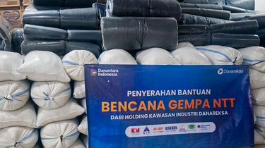 Danareksa Salurkan 9,5 Ton Beras untuk Korban Gempa NTT