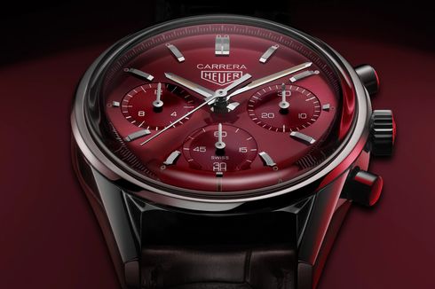 Warna Merah Carrera dari TAG Heuer, Lebih Berani dan Elegan