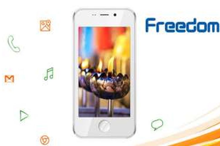 Freedom 251 dibanderol Rp 50.000. Meski murah, ponsel ini dibekali Android 5, hardware yang mumpuni, dan mendukung 3G.