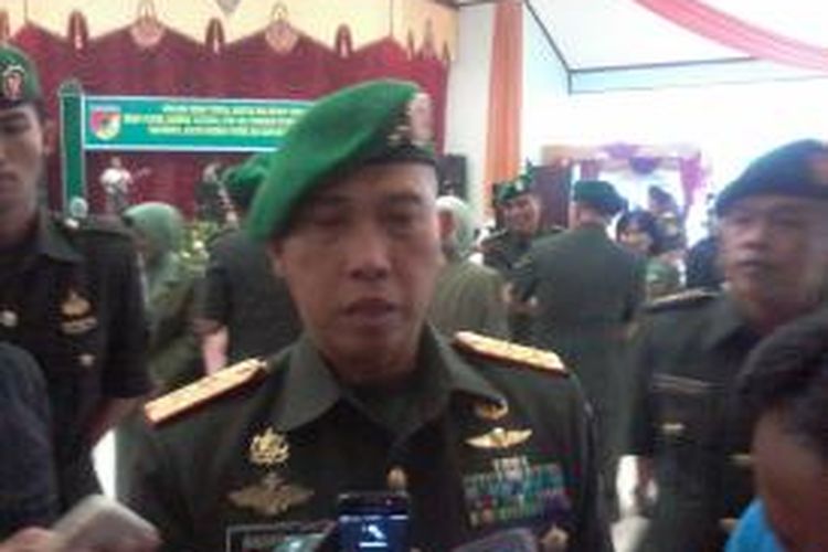 Panglima Kodam VII Wirabuana, Mayor Jendral (Mayjen) TNI Bachtiar.