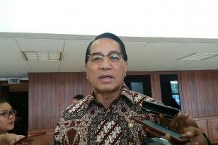 Wakil Ketua Badan Legislasi DPR RI Firman Soebagyo saat ditemui di Kompleks Parlemen, Senayan, Jakarta, Jumat (23/10/2015)