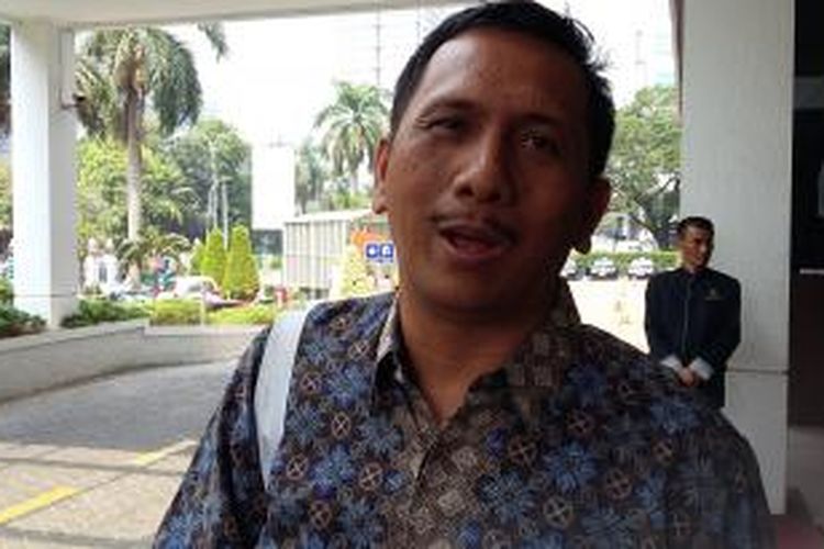 Mantan politisi Partai Demokrat Gede Pasek Suardika, saat ditemui di Hotel Atlet Century, Jakarta, Rabu (19/8/2015).