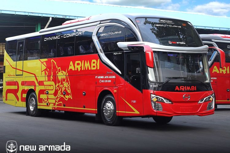 Bodi bus baru PO Arimbi