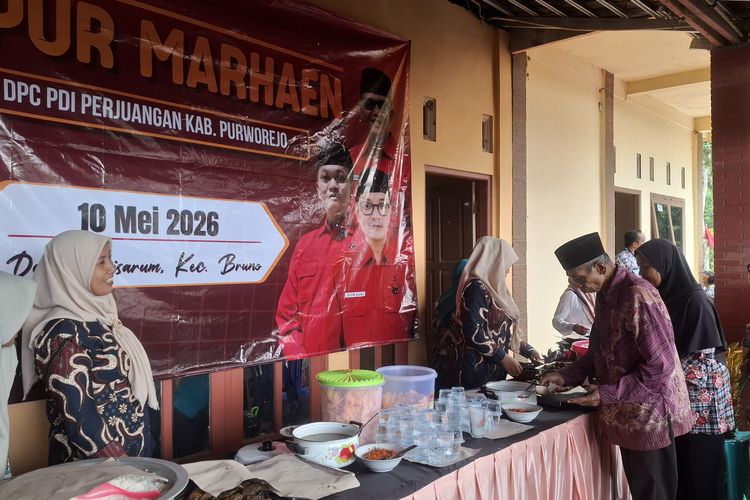Realisasikan Instruksi Megawati, PDIP Purworejo Keliling 16 Kecamatan Gelar Makan Bergizi dan Cek Kesehatan Gratis
