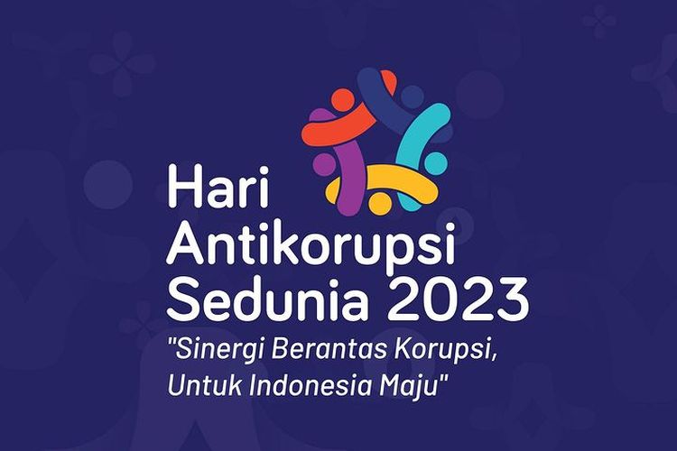 Tema dan logo Hari Antikorupsi Sedunia 2023.