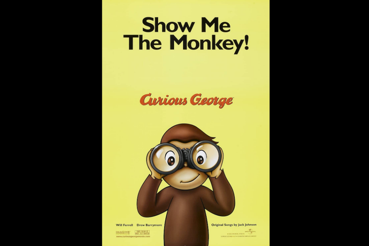 Aktor dan komedian Frank Welker menjadi pengisi suara George dalam film animasi Curious George (2006).