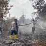311 Hektar Lahan Terbakar di Inhu Riau, Pemadaman dari Darat dan Udara