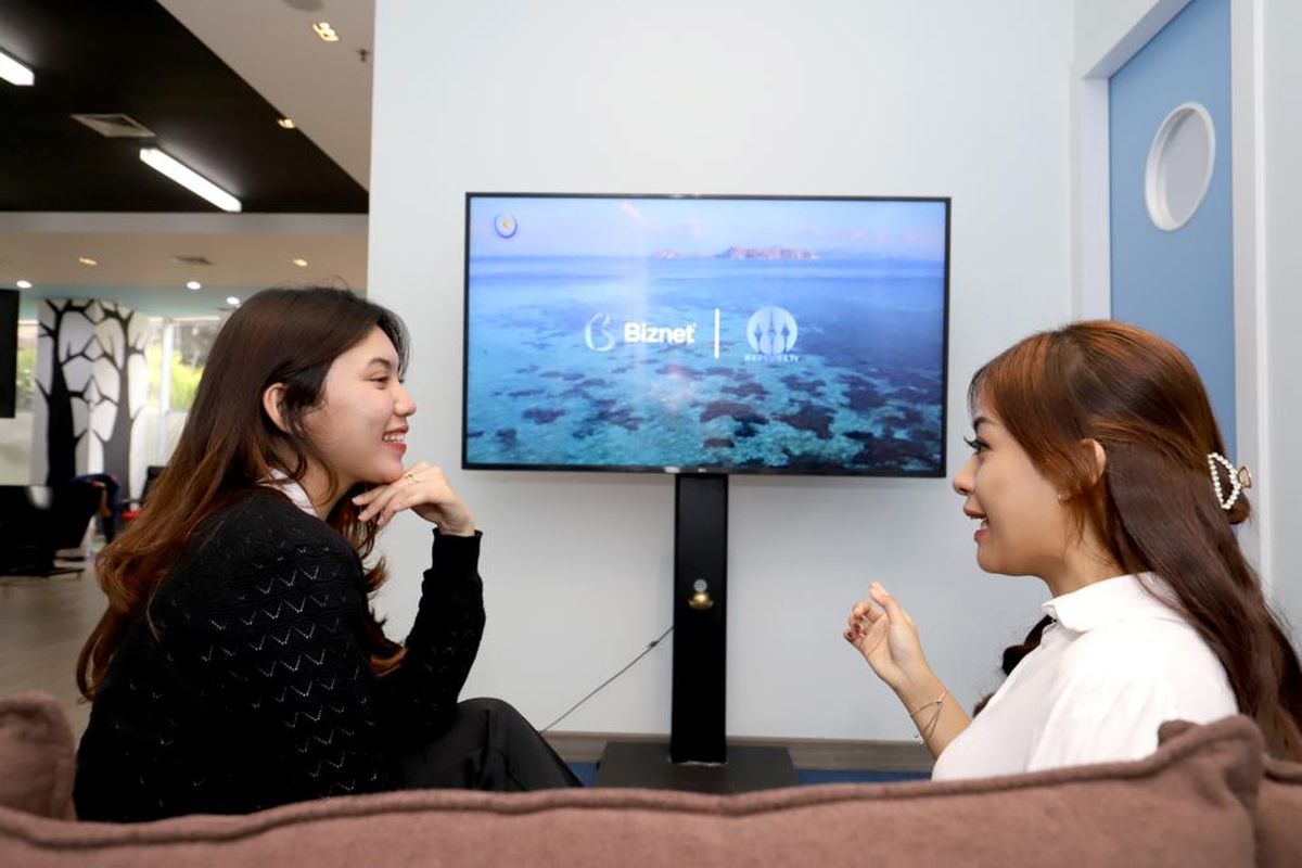 Kementerian KP menghadirkan program dokumenter berkualitas terkait sektor KP Neptune TV di Biznet IPTV.