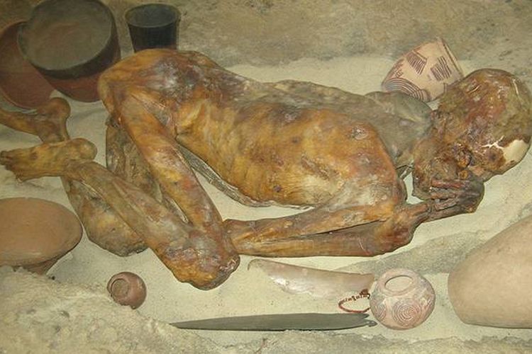Mumi jahe dari Mesir. [Wikimedia Commons via Indian Today] 