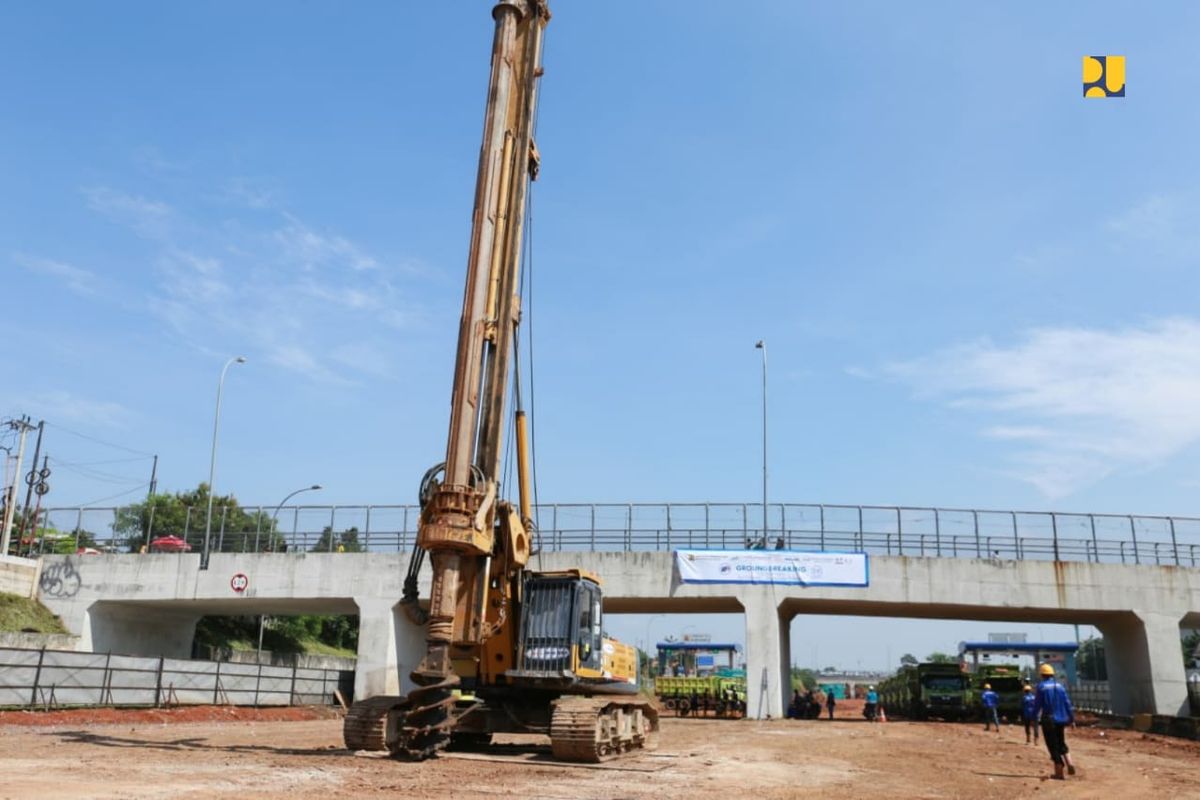 Konstruksi Tol Cijago Seksi 3 kembali dilanjutkan setelah hampir 10 tahun berhenti.