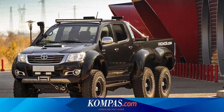 toyota hilux monster 6x6