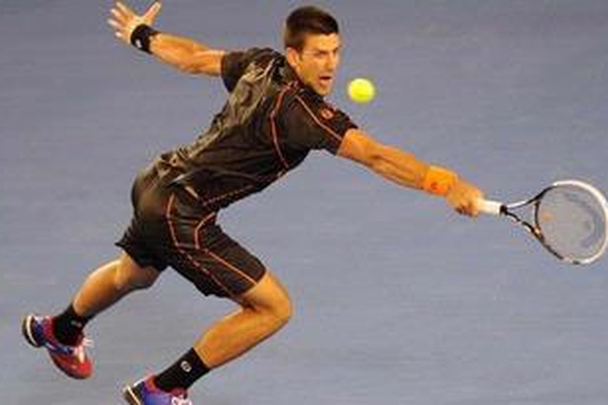 Petenis Serbia, Novak Djokovic.