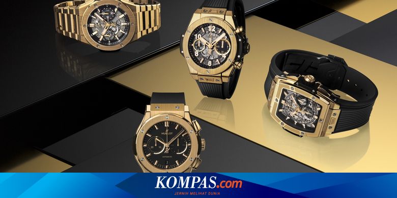 Lihat Indahnya Koleksi Emas Kuning dalam Arloji Hublot