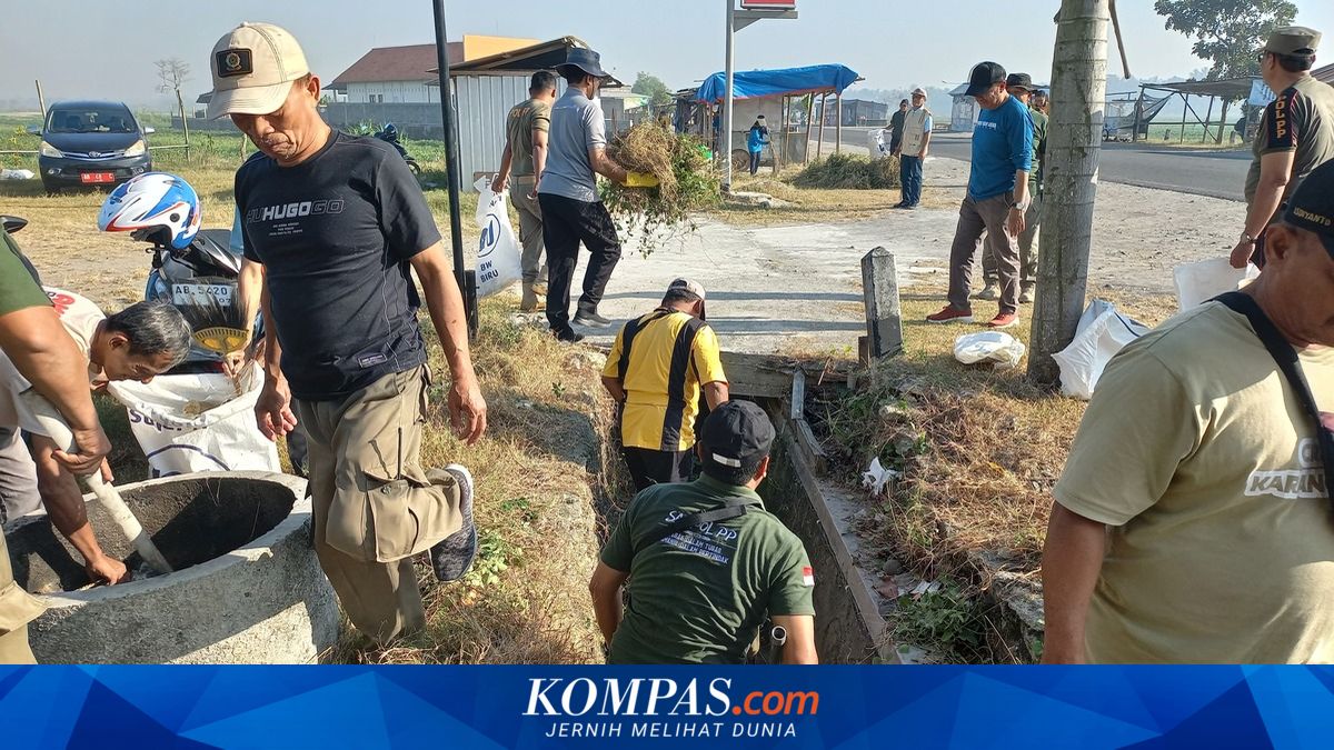 Ramai Dikunjungi Warga, Kawasan Jembatan Kabanaran Kulon Progo Dipenuhi Sampah Plastik