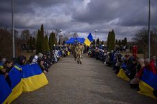 Setahun Invasi Rusia ke Ukraina: Tentara Tewas Capai Ratusan Ribu