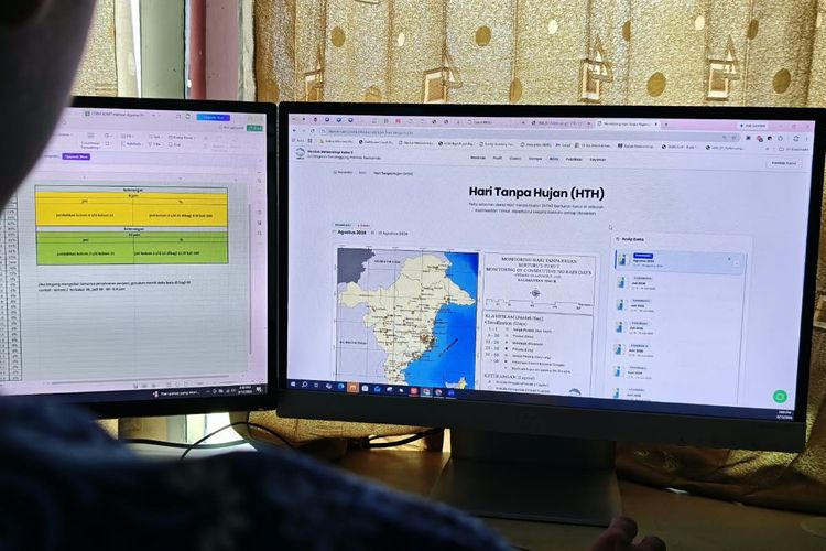 Kaltim di Puncak Kemarau, Bendungan Mulai Surut dan Hotspot Bermunculan
