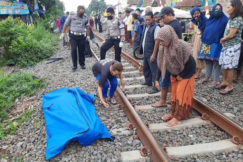 Seberangi Rel Usai Beli Makanan, Nenek Yayah yang Hidup Sebatang Kara Tewas Tertabrak Kereta