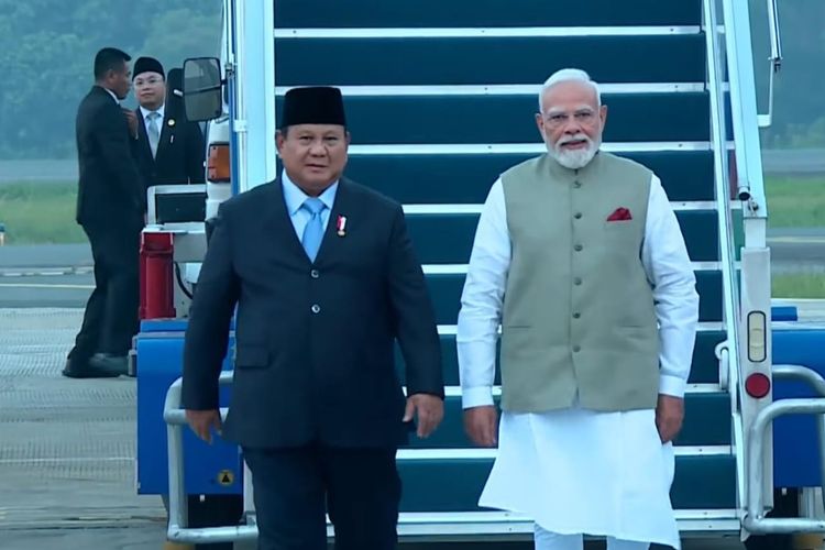 Prabowo Akan Terima Kunjungan PM India di Istana Hari Ini